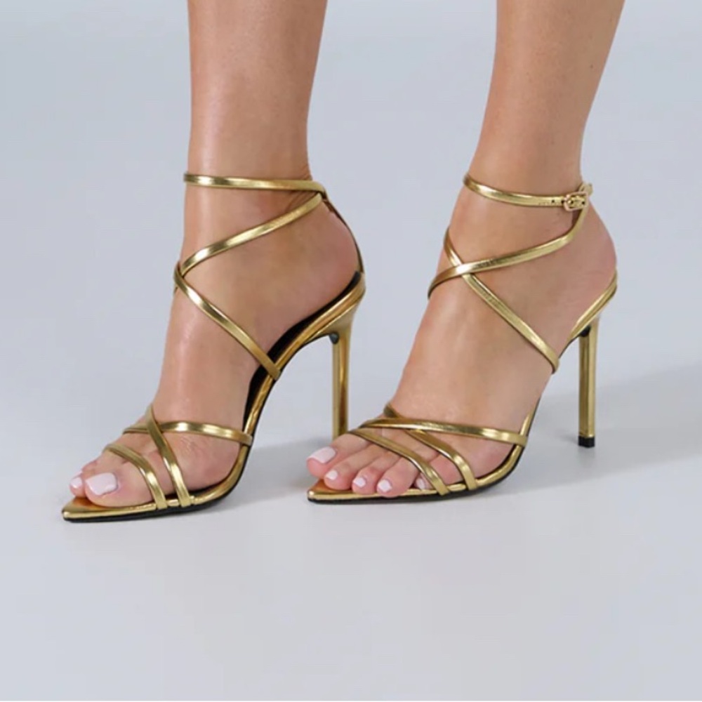 Tony Bianco Marcy Gold Heels